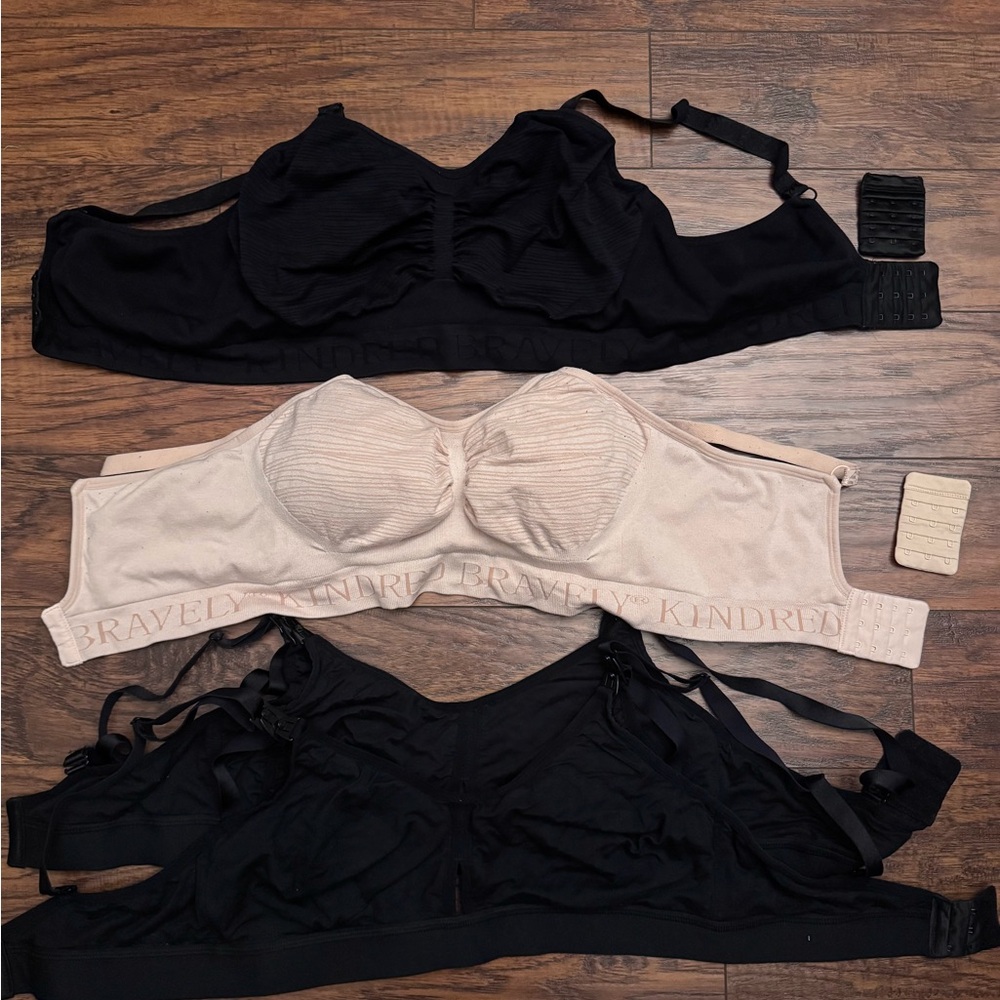 Kindred Bravely pumping/nursing bra bundle